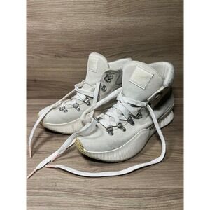 Sorel Out N About III Conquest Waterproof Boots Sea Salt Fawn Suede NL4431-191